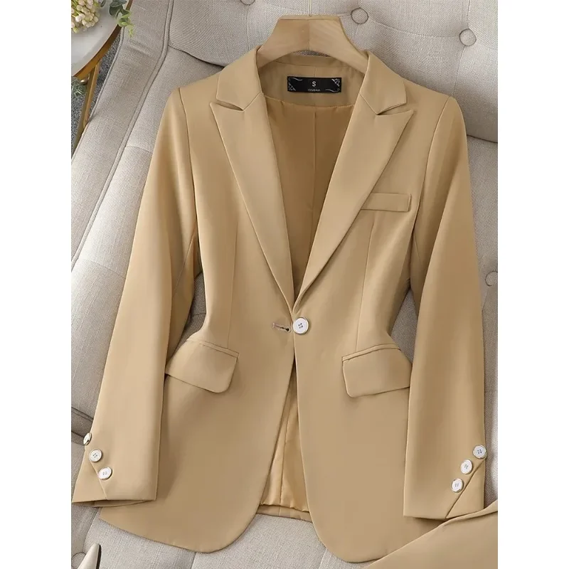 Yellow Khaki Black Office Ladies Blazer And Jacket Women Female Solid Long Sleeve Business Work Wear Formal Coat
Yellow Khaki Black Office Ladies Blazer And Jacket Women Female Solid Long Sleeve Business Work Wear Formal Coat