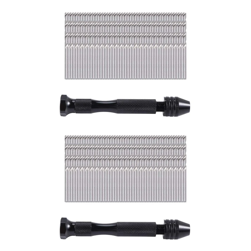 Hand Drill Set Precision Pin Vise With 98 Pcs Mini Twist Drill Bits For Model,Jewelry Making,Multipurpose Rotary Tool
Hand Drill Set Precision Pin Vise With 98 Pcs Mini Twist Drill Bits For Model,Jewelry Making,Multipurpose Rotary Tool