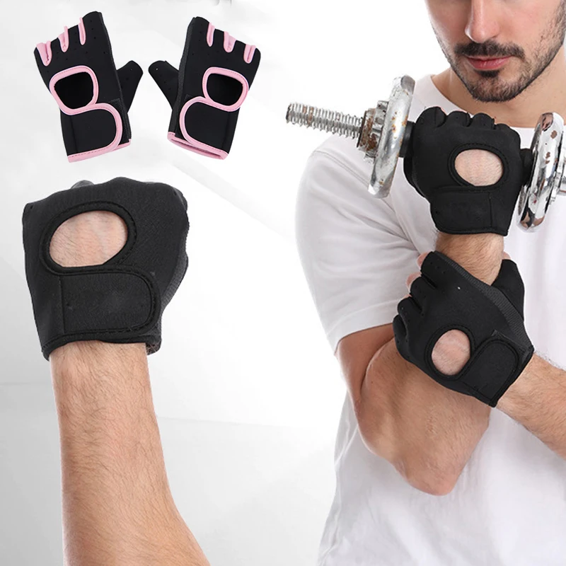 Professional Fitness Gloves Non-Slip Yoga Exercise Half Finger Men Women Power Weight Lifting Hand Protector Cycling accessory
Professional Fitness Gloves Non-Slip Yoga Exercise Half Finger Men Women Power Weight Lifting Hand Protector Cycling accessory