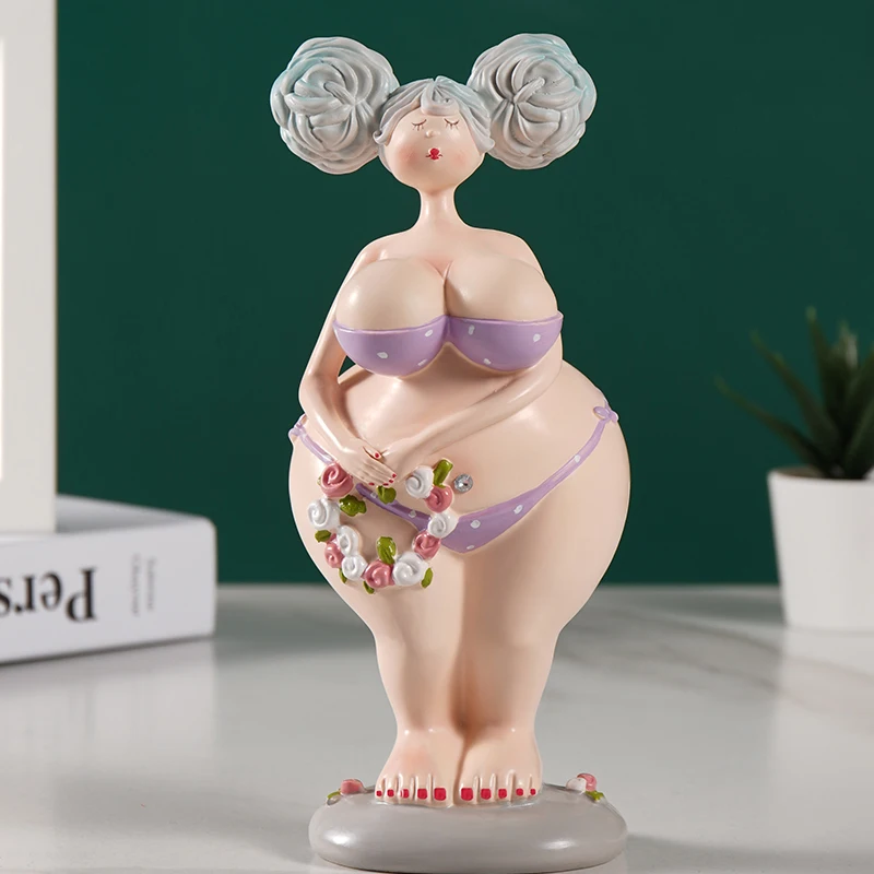 Creative Resin Desk Ornaments Fat Woman Style Living Room Storage Tray In Summer Garden Bar Studio Decoration Ornaments
Creative Resin Desk Ornaments Fat Woman Style Living Room Storage Tray In Summer Garden Bar Studio Decoration Ornaments