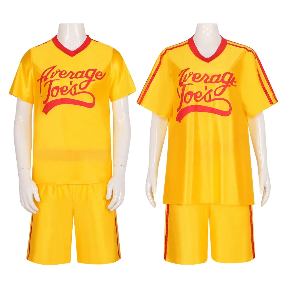 Crazy Dodgeball Average Joe's Cosplay Costume Adult Yellow Jersey Costume Set A True Underdog Story Dodgeball Halloween Outfit
Crazy Dodgeball Average Joe's Cosplay Costume Adult Yellow Jersey Costume Set A True Underdog Story Dodgeball Halloween Outfit
