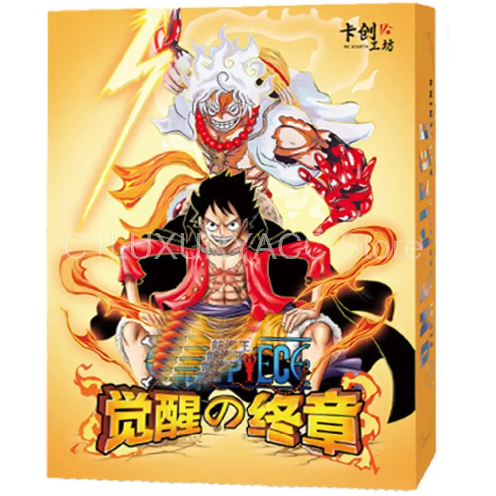 

Wholesale Genuine One Piece Card for Children Luffy Empress Nami Zoro Robin Anime Peripheral Collection Cards Kids Toys Gifts