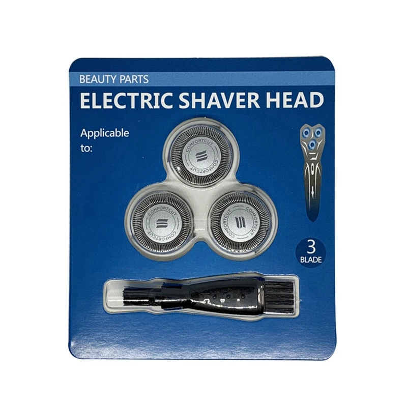 3Pcs Razor Blade Heads SH30 Razor Blade Heads For Series 1000 2000 3000 S738 SH50 S510 S511 S512 S520 PT720 PT860
3Pcs Razor Blade Heads SH30 Razor Blade Heads For Series 1000 2000 3000 S738 SH50 S510 S511 S512 S520 PT720 PT860