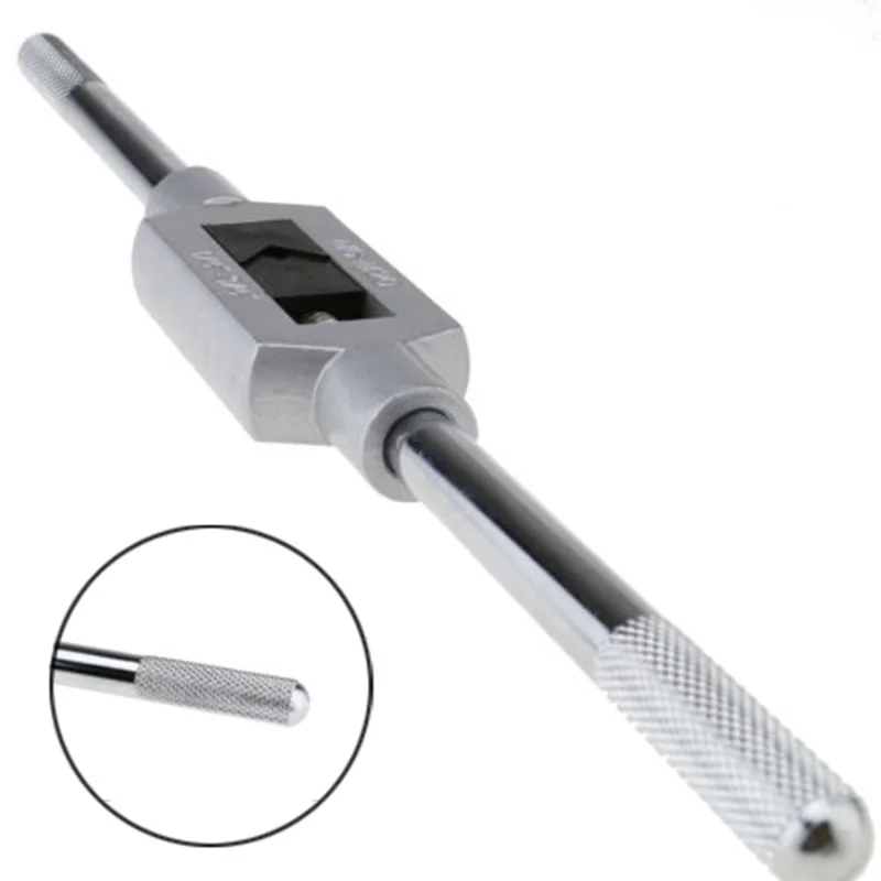Thread Holder Maintenance M6-M20 Tap Wrench Metal Adjustable Reamer Screws extractor Accessories T Handle Handheld
Thread Holder Maintenance M6-M20 Tap Wrench Metal Adjustable Reamer Screws extractor Accessories T Handle Handheld