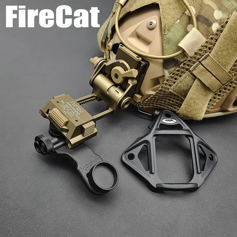 Sotac Wilcox L4G24 NVG Helmet Mounting Bracket Tactical PVS-14 Night Vision Mount Adapter Adjustable Quick Disassembly Accessory
Sotac Wilcox L4G24 NVG Helmet Mounting Bracket Tactical PVS-14 Night Vision Mount Adapter Adjustable Quick Disassembly Accessory