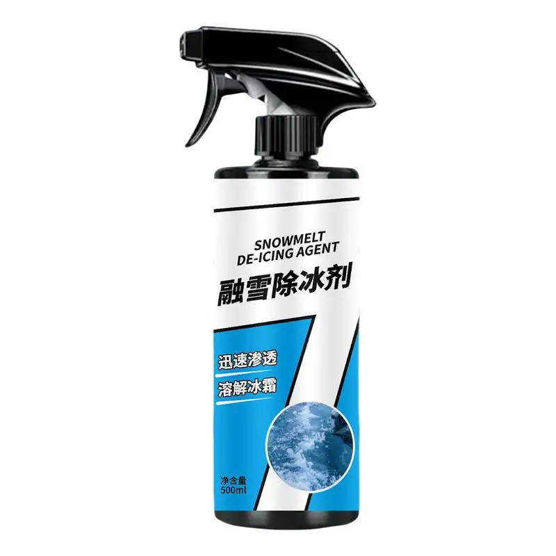 De-icer Spray Fast Ice & Snow Melting Spray Auto Windshield Deicing Spray 500ml Deicer Spray Anti Freeze For Car Windshield
De-icer Spray Fast Ice & Snow Melting Spray Auto Windshield Deicing Spray 500ml Deicer Spray Anti Freeze For Car Windshield