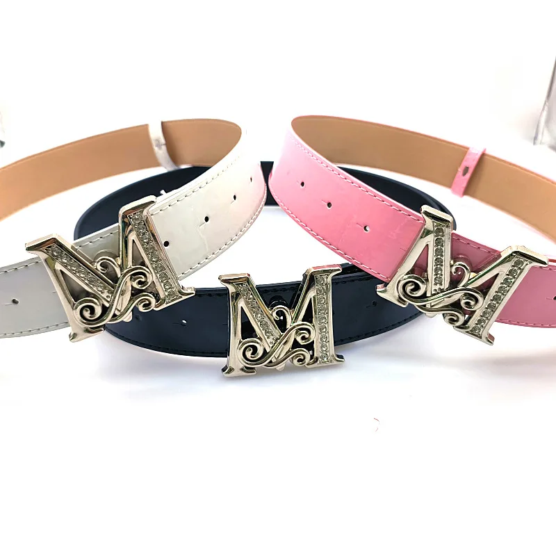 fashion Goth Y2k Belt Pattern Water Diamond Inlay Letter M Plate Buckle High Quality PU Leather Belt for Jeans Dress Halloween
fashion Goth Y2k Belt Pattern Water Diamond Inlay Letter M Plate Buckle High Quality PU Leather Belt for Jeans Dress Halloween