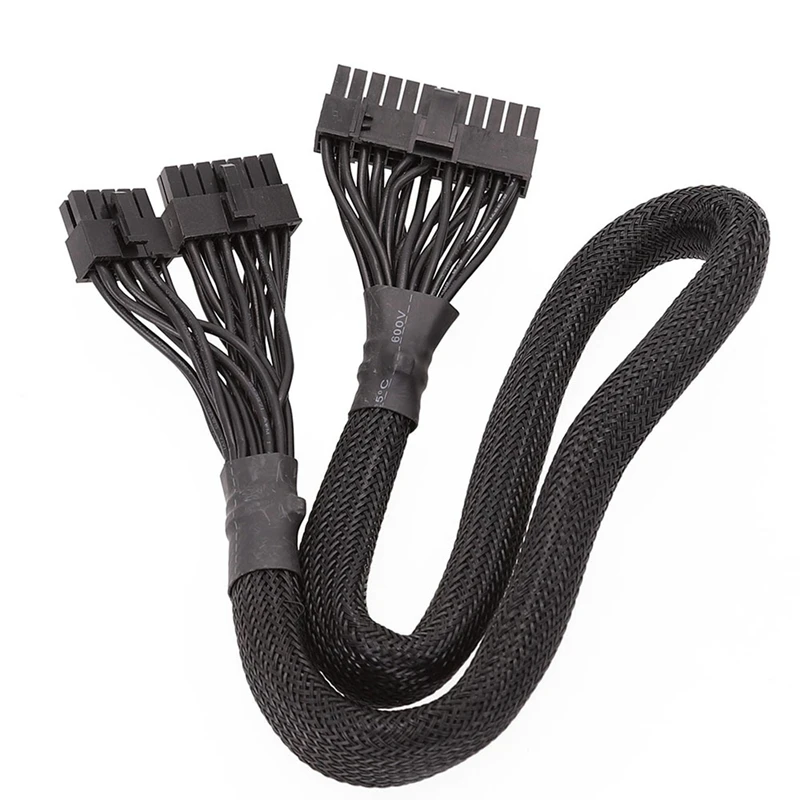 2X 14+10Pin To 24 Pin ATX Power Supply Cable 20+4 Pin PC PSU Motherboard Cable For Corsair AX1500I AX1200I AX860I AX760I
2X 14+10Pin To 24 Pin ATX Power Supply Cable 20+4 Pin PC PSU Motherboard Cable For Corsair AX1500I AX1200I AX860I AX760I