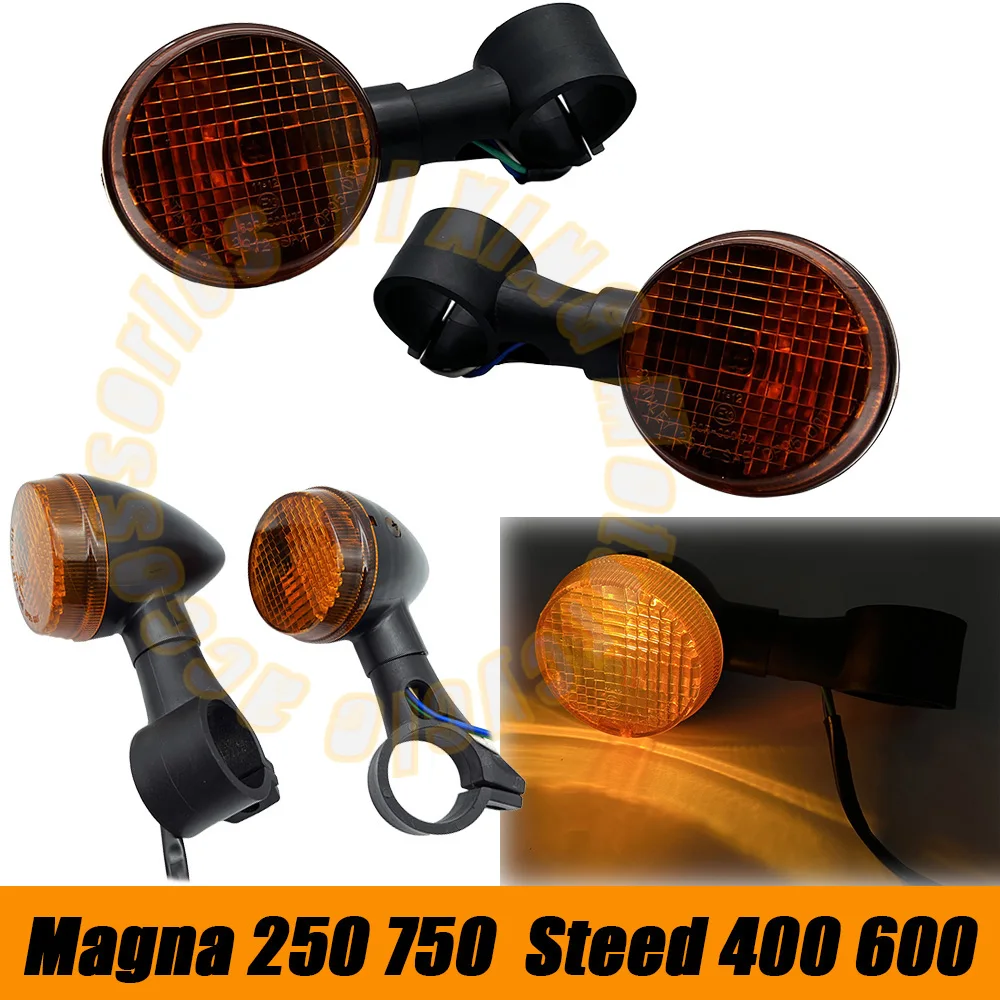 

motorcycle cornering lamp for Magna 250 750 Shadow 400 750 Steed VLX600 1100 VTX1300 1800 Signal lamp turn indicator light