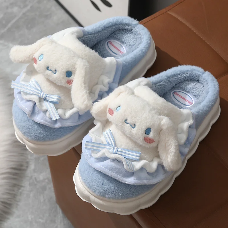 Hello Kitty Slipper for Women Girls Cute Sanrio Melody Winter Warm Slipper Platform Anti-slip House Slipper Cartoon Anime Shoes
Hello Kitty Slipper for Women Girls Cute Sanrio Melody Winter Warm Slipper Platform Anti-slip House Slipper Cartoon Anime Shoes