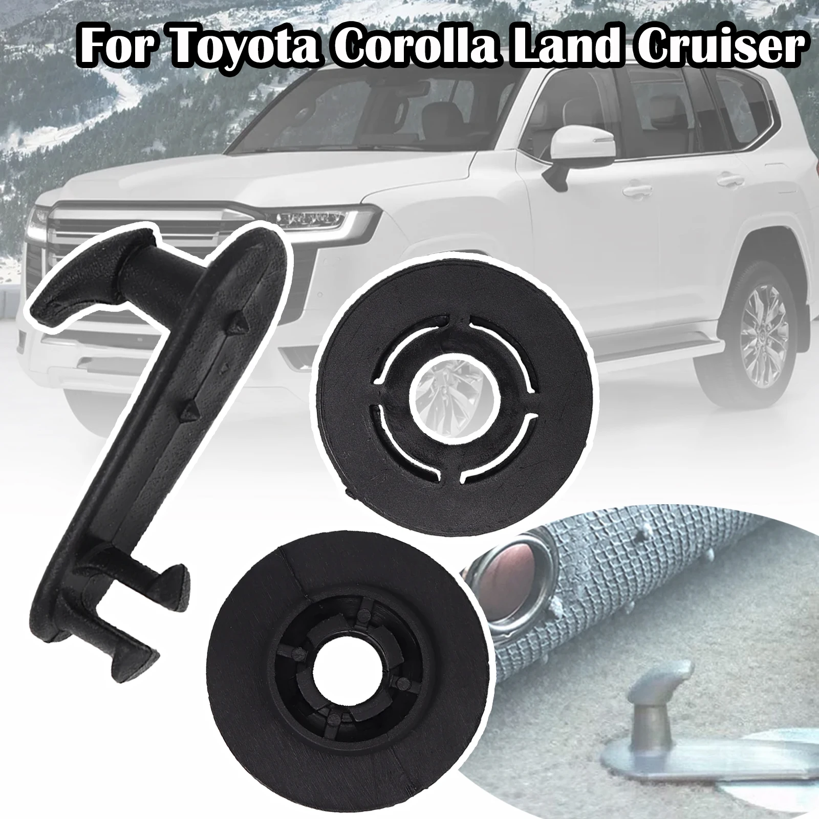 For Toyota Corolla Land Cruiser Prius RAV4 Sequoia Camry Car Floor Mat Clips Carpet Retainer Holder Fixing Hooks 2002 – 2007
For Toyota Corolla Land Cruiser Prius RAV4 Sequoia Camry Car Floor Mat Clips Carpet Retainer Holder Fixing Hooks 2002 – 2007