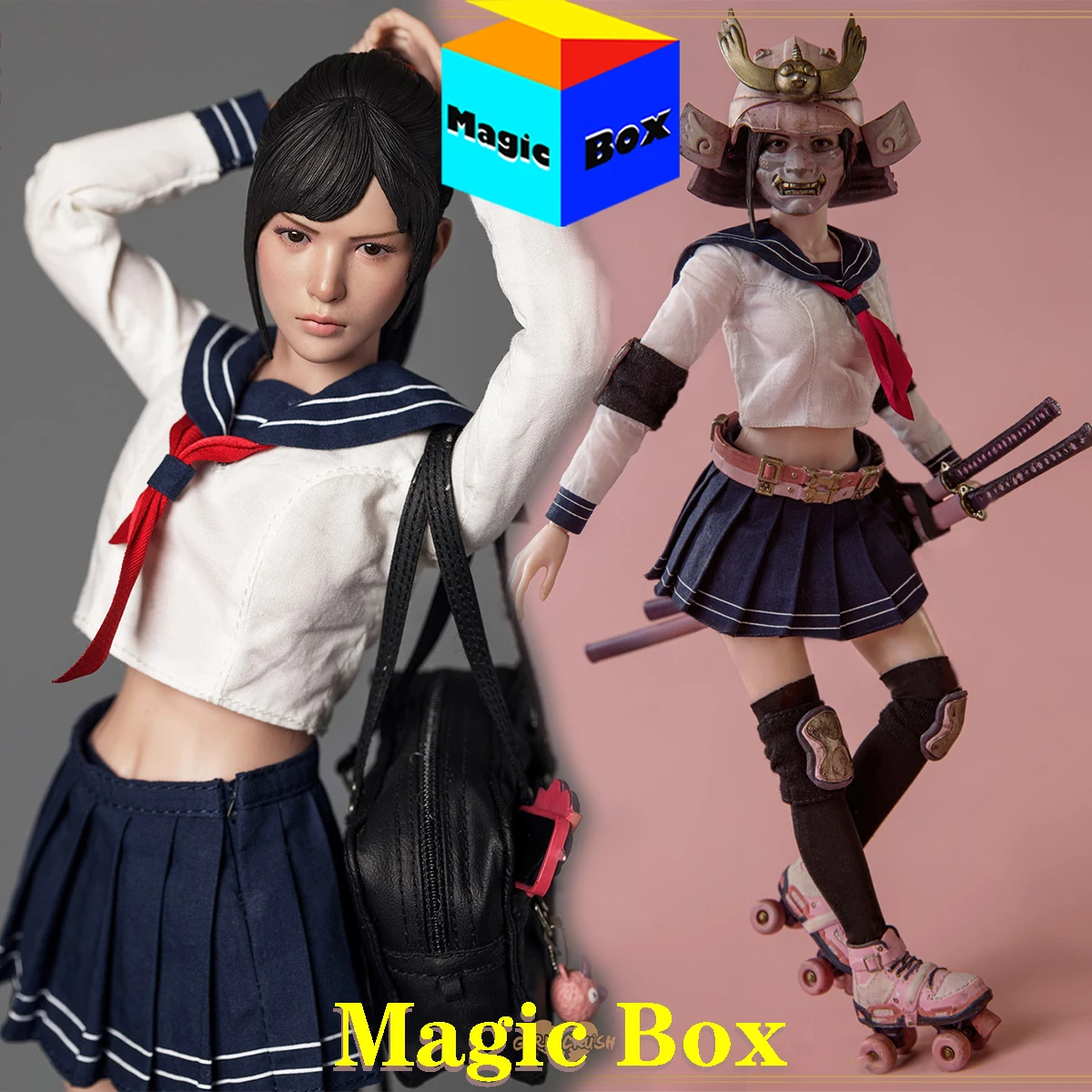 Original Asmus Toys GC002 1/6 Scale Girl Crush Combat Suit Figure Model Full Set 12" Momotaro Kibitsu Momoko Action Figure Doll
Original Asmus Toys GC002 1/6 Scale Girl Crush Combat Suit Figure Model Full Set 12" Momotaro Kibitsu Momoko Action Figure Doll