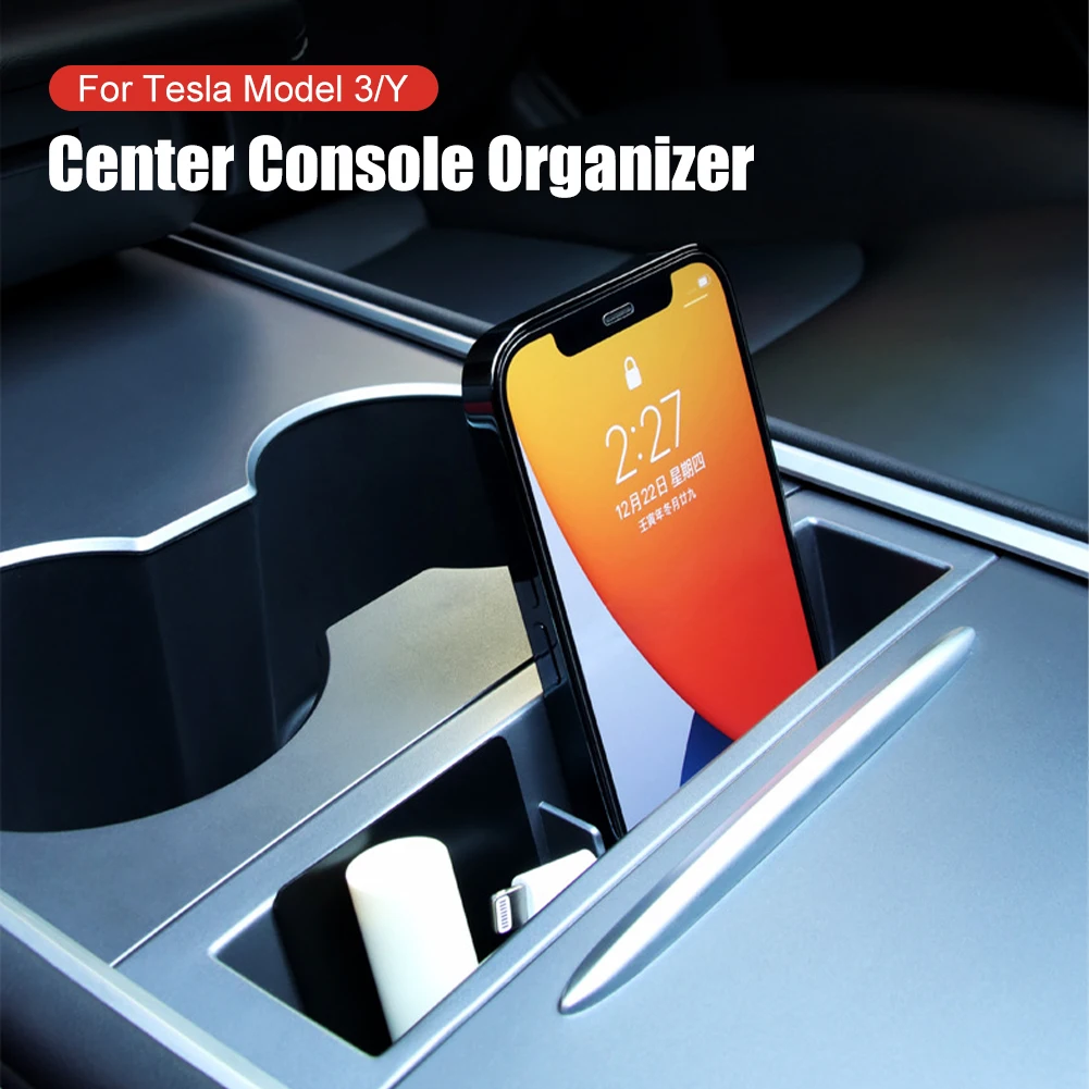 For Tesla Model 3 Y 2021-2023 Center Console Armrest Storage Box Card Key Phone Charging Cable Organizer Case Car Accessories
For Tesla Model 3 Y 2021-2023 Center Console Armrest Storage Box Card Key Phone Charging Cable Organizer Case Car Accessories