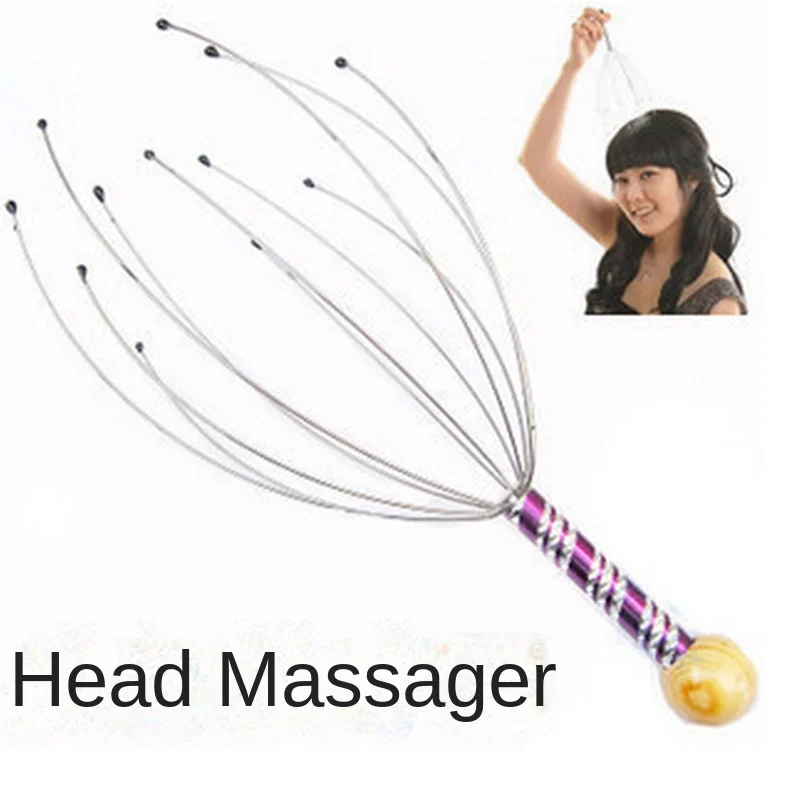 

Head Massager Head Scratching Octopus Scalp Non Soul Extractor Divine Tool For Extracting Healthy And Healthy Hair