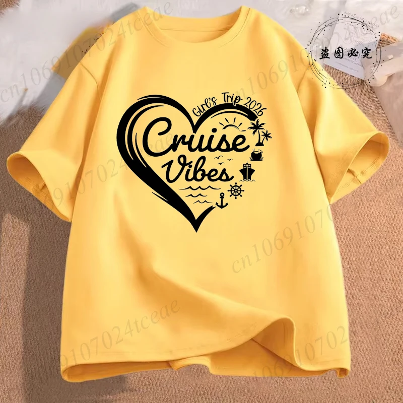تي شيرتات للبنات بتصميم كروز 2026، قمصان رحلات البنات، تي شيرتات العطلات، تي شيرتات فريق الرحلات البحرية، ملابس نسائية بأكمام قصيرة، بلوزات سفر تي شيرتات للبنات بتصميم كروز 2026، قمصان رحلات البنات، تي شيرتات العطلات، تي شيرتات فريق الرحلات البحرية، ملابس نسائية بأكمام قصيرة، بلوزات سفر