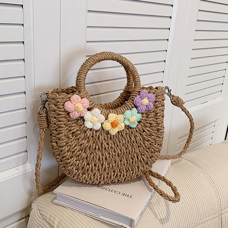 Yogodlns Hand-Woven Rattan Bag - Bali Style Bohemian Wicker Purse 22 S0d1fe2ac1b1b42d4803efd78de7c2ff0k