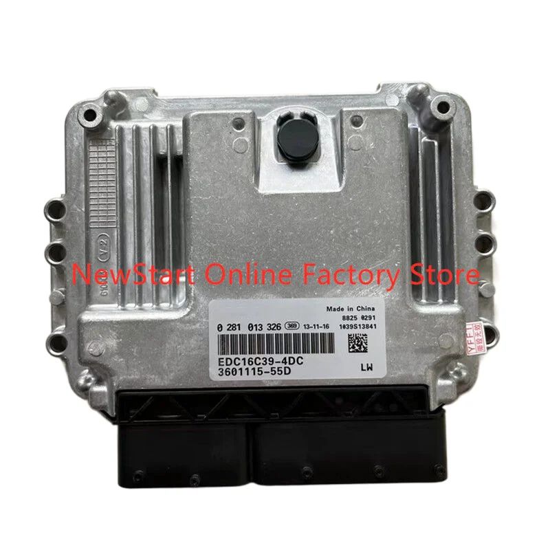 

0281013326 New ECU Original Engine Computer Board Electronic Control Unit EDC16C39-4DC Fit for FOTON FAW DACHAI Free Program