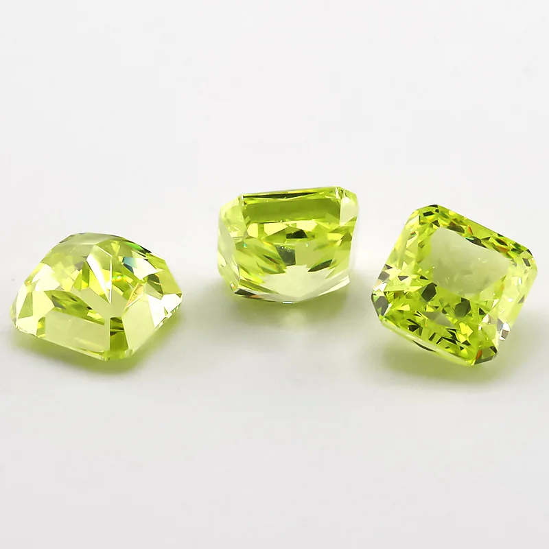 SHIQIER 12#Apple Green Square Octangle Radiant Crushed Ice Cut Cubic Zirconia Stone 5A 5x5mm Loose CZ Synthetic Gems For Jewelry
SHIQIER 12#Apple Green Square Octangle Radiant Crushed Ice Cut Cubic Zirconia Stone 5A 5x5mm Loose CZ Synthetic Gems For Jewelry