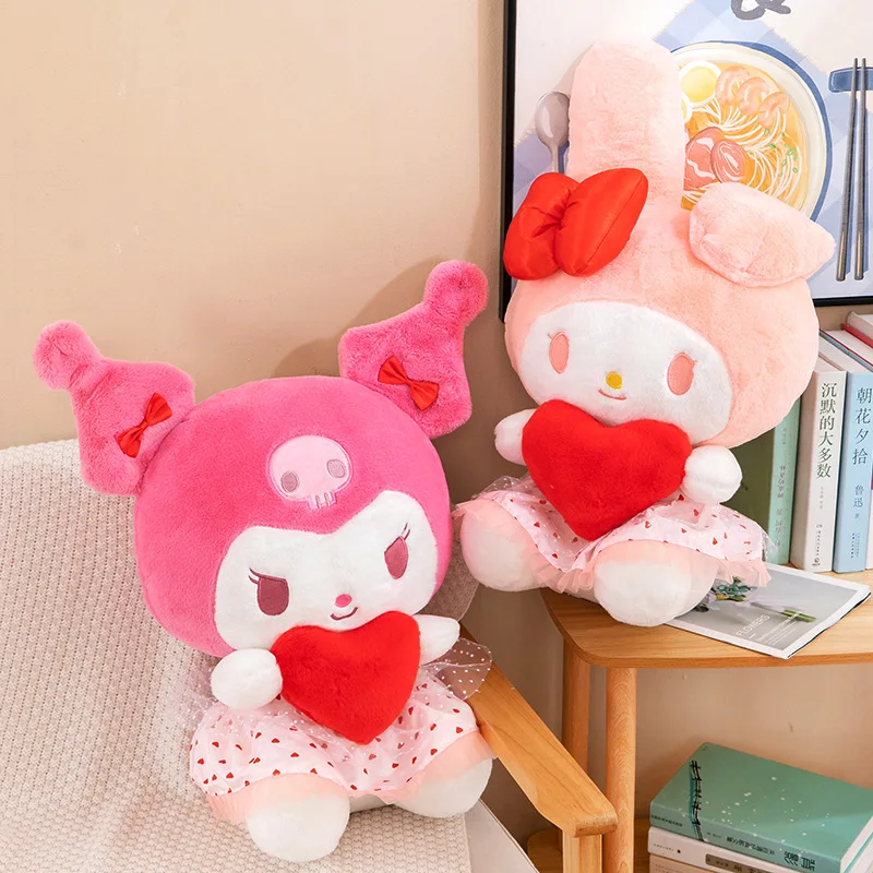 New Sanrio Cuddly Kulomi doll Melody plush toy doll Scissors machine doll exquisite cute plush doll children's gift
New Sanrio Cuddly Kulomi doll Melody plush toy doll Scissors machine doll exquisite cute plush doll children's gift