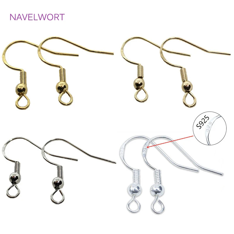 Trendy 14K Gold Plated Earring Hooks Findings Brass Metal Ear Wire Hooks For DIY Earring Making Accessories Crafts
Trendy 14K Gold Plated Earring Hooks Findings Brass Metal Ear Wire Hooks For DIY Earring Making Accessories Crafts