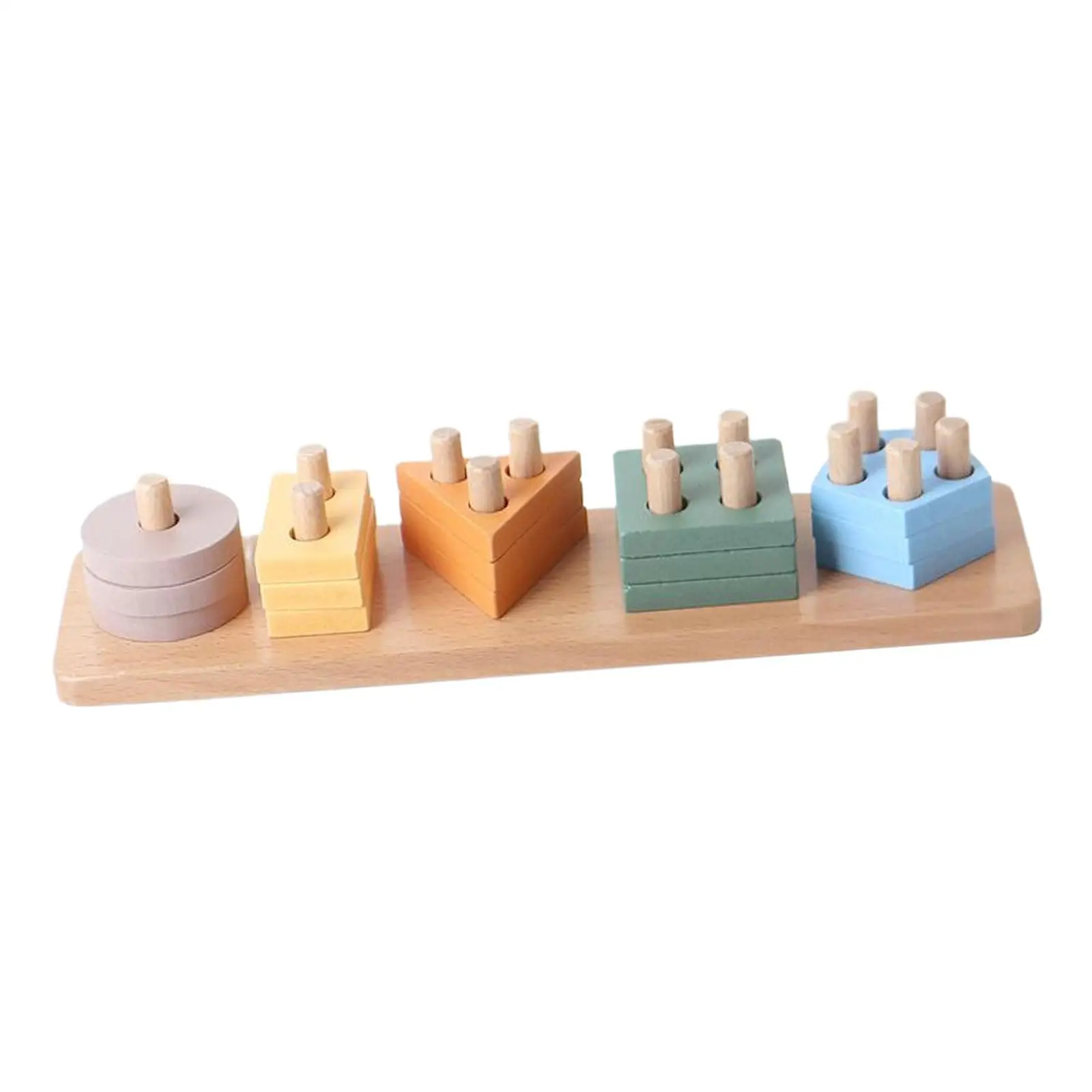 Shape Sorter and Color Stacker Matching Puzzle Montessori Toys Wooden Sorting Stacking Toy for Kids 1 2 3 4 Years Old Boys Girls
Shape Sorter and Color Stacker Matching Puzzle Montessori Toys Wooden Sorting Stacking Toy for Kids 1 2 3 4 Years Old Boys Girls