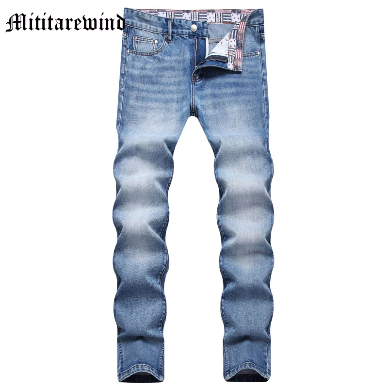 Men's Blue Slim Jeans Vintage Style Large Size Pants Denim Simple Four Seasons Trousers High Street Retro Straight Y2k Versatile
Men's Blue Slim Jeans Vintage Style Large Size Pants Denim Simple Four Seasons Trousers High Street Retro Straight Y2k Versatile