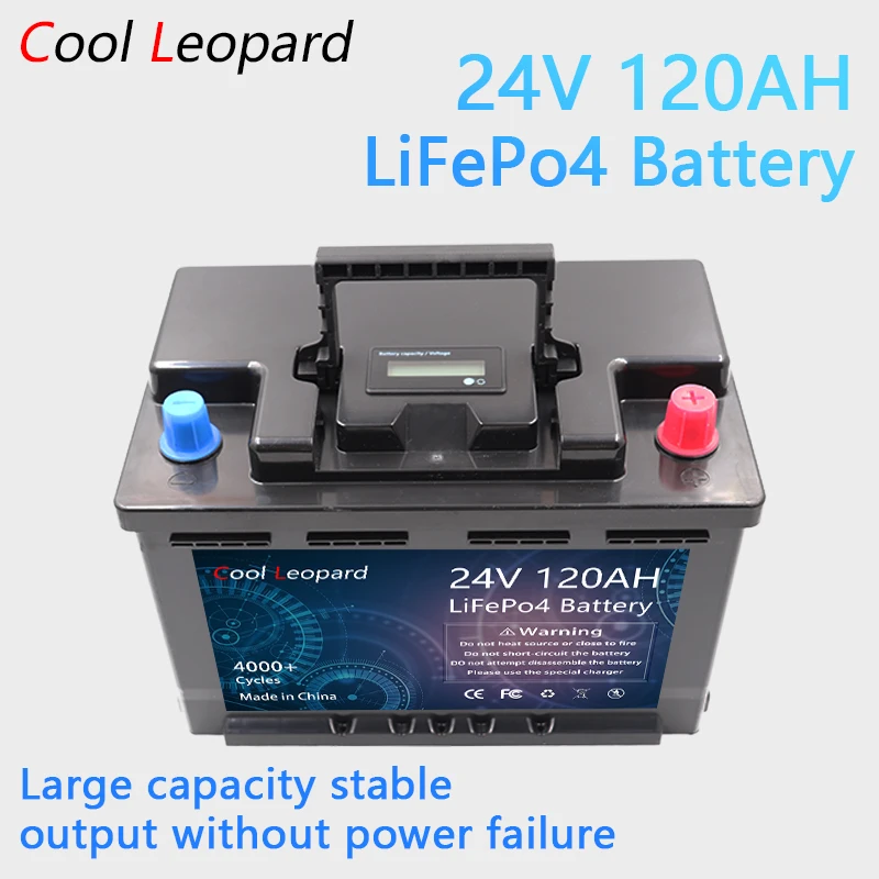24V LiFePo4 Battery 24V 120Ah Lithium Iron Phosphate Battery,for Electronic Sweepers,Floor Cleaners Caravans,Wheelchairs
24V LiFePo4 Battery 24V 120Ah Lithium Iron Phosphate Battery,for Electronic Sweepers,Floor Cleaners Caravans,Wheelchairs