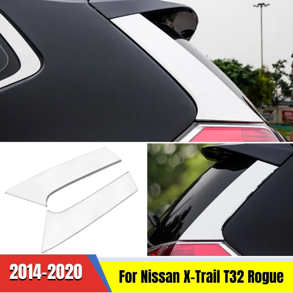 For Nissan X-Trail X Trail T32 Rogue 2014-2019 2020 Stainless steel Rear Window Spoiler Side Pillar Post Cover Trim Accessories
For Nissan X-Trail X Trail T32 Rogue 2014-2019 2020 Stainless steel Rear Window Spoiler Side Pillar Post Cover Trim Accessories