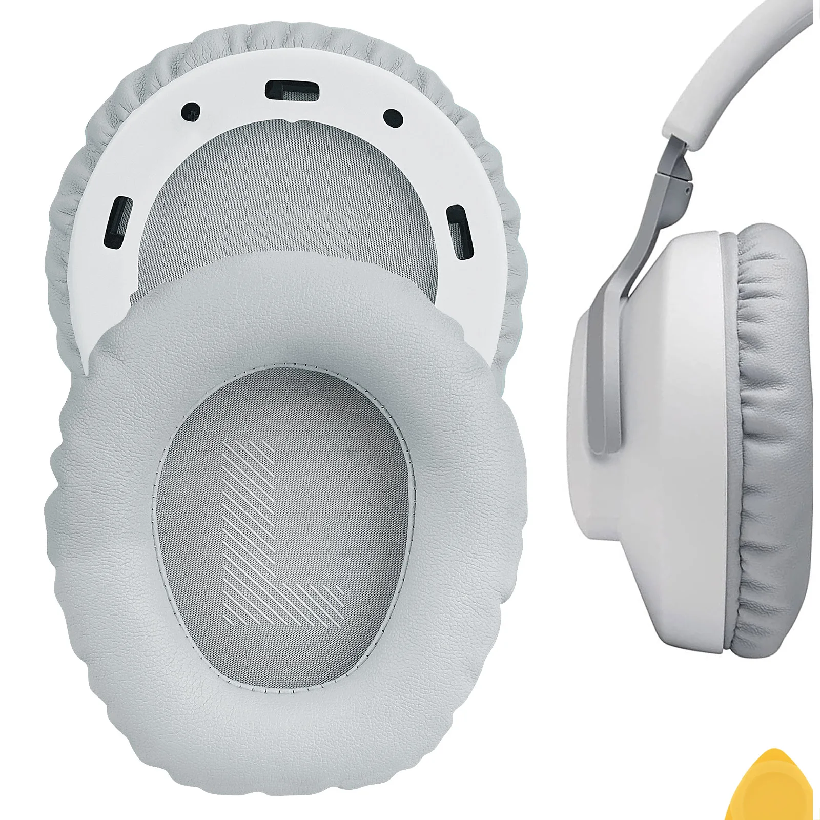 Сменные амбушюры Geekria QuickFit для наушников JBL Quantum 100, Q100, амбушюры для наушников, амбушюры для гарнитуры
Сменные амбушюры Geekria QuickFit для наушников JBL Quantum 100, Q100, амбушюры для наушников, амбушюры для гарнитуры