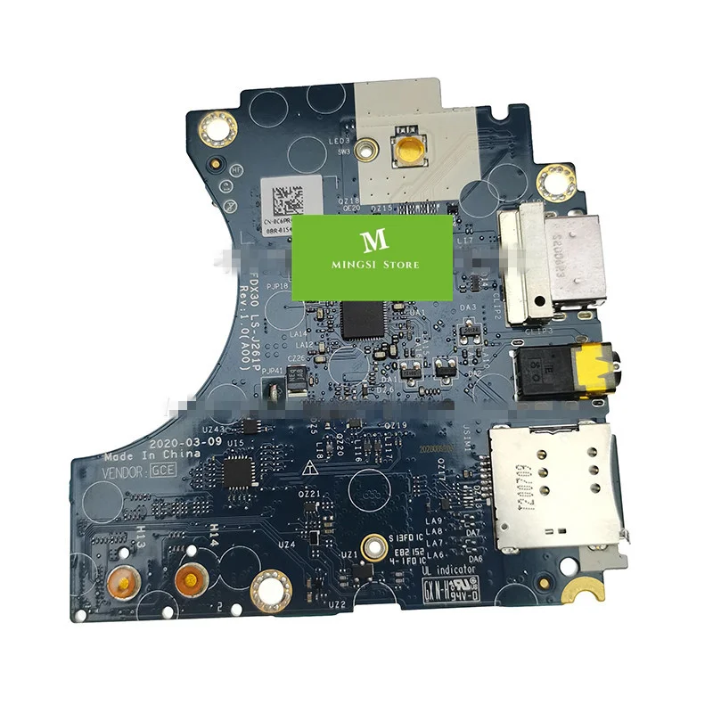 Для DELL Latitude 7310 USB AUDIO WWAN SIM CARD READER BOARD
Для DELL Latitude 7310 USB AUDIO WWAN SIM CARD READER BOARD