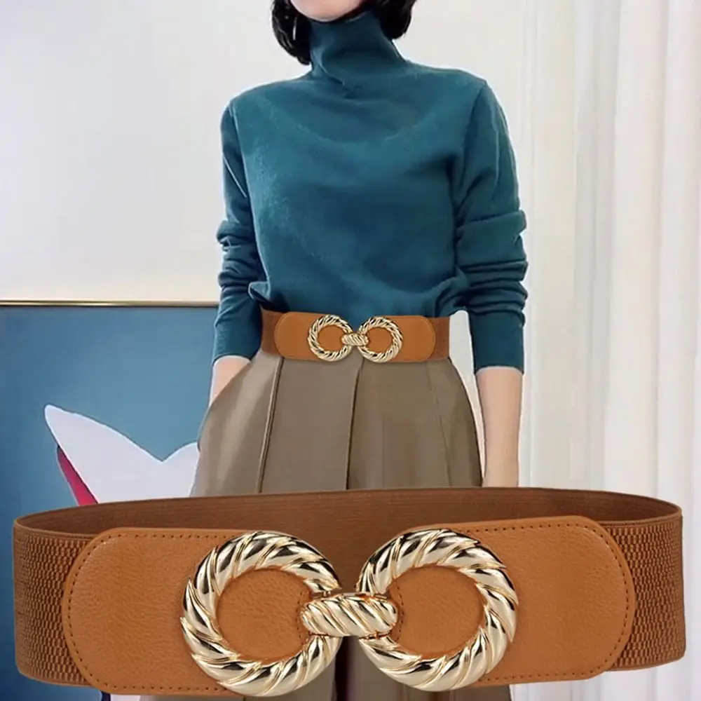 Модный изысканный Повседневный Пояс с круглой пряжкой эластичные ремни поясные Ремни Поясной Ремень
Модный изысканный Повседневный Пояс с круглой пряжкой эластичные ремни поясные Ремни Поясной Ремень