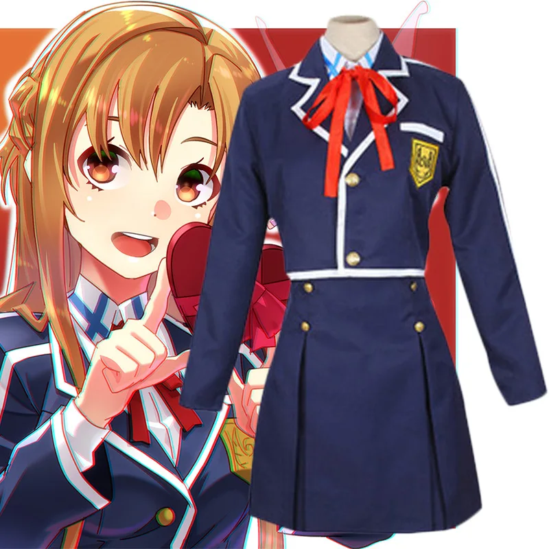 Униформа Yuuki Asuna из аниме на тему искусства ало-меча, Женский костюм для косплея на Хэллоуин, одежда Yuuki Asuna
Униформа Yuuki Asuna из аниме на тему искусства ало-меча, Женский костюм для косплея на Хэллоуин, одежда Yuuki Asuna