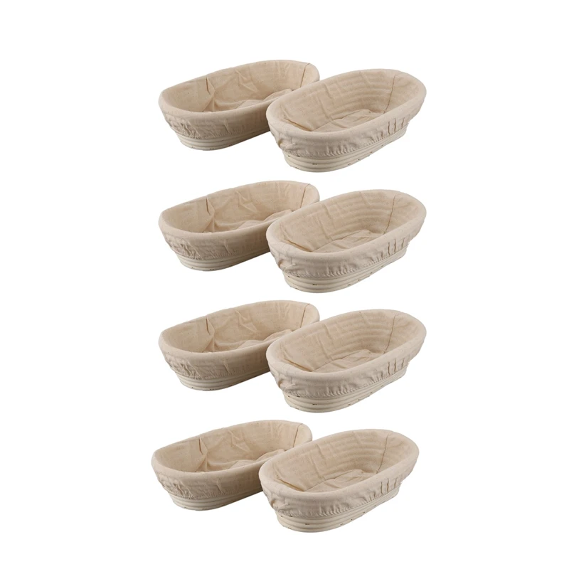 New-8Pcs 25 см/10 дюймов корзина для хлеба из ротанга подкладка в корзину круглый овальный лоток для фруктов контейнер для хранения теста
New-8Pcs 25 см/10 дюймов корзина для хлеба из ротанга подкладка в корзину круглый овальный лоток для фруктов контейнер для хранения теста
