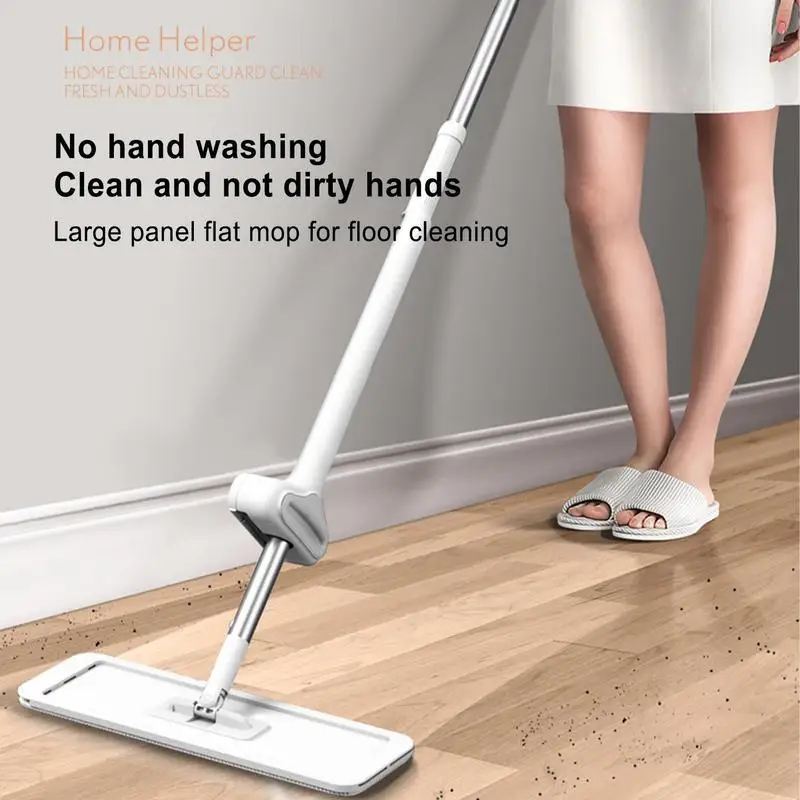 Microfiber Floor Mops Reusable Floor Cleaner Mops Portable Flat Mop Multifunctional Dust Cleaner With Mop Pads Home Accessories
Microfiber Floor Mops Reusable Floor Cleaner Mops Portable Flat Mop Multifunctional Dust Cleaner With Mop Pads Home Accessories