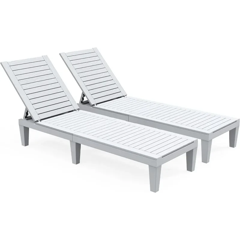 YITAHOME Chaise Outdoor Lounge Chairs Set of 2 with Adjustable Backrest, Sturdy Loungers for Patio & Poolside
YITAHOME Chaise Outdoor Lounge Chairs Set of 2 with Adjustable Backrest, Sturdy Loungers for Patio & Poolside