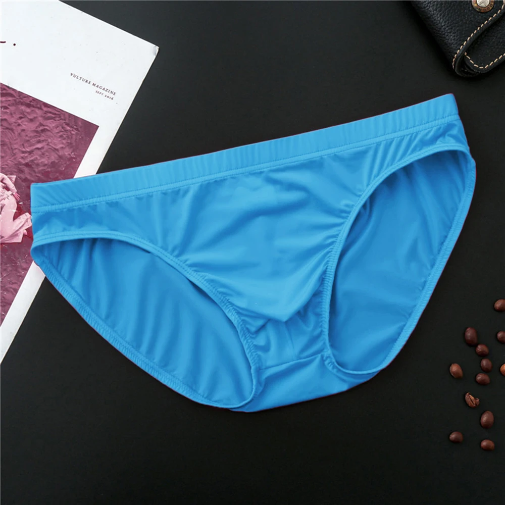 Men Sexy Ice Silk Briefs U-Convex Pouch Underwear Low-Waist Panties Multicolour Underpants Comfortable Pyjamas Pouch Swimwear
Men Sexy Ice Silk Briefs U-Convex Pouch Underwear Low-Waist Panties Multicolour Underpants Comfortable Pyjamas Pouch Swimwear
