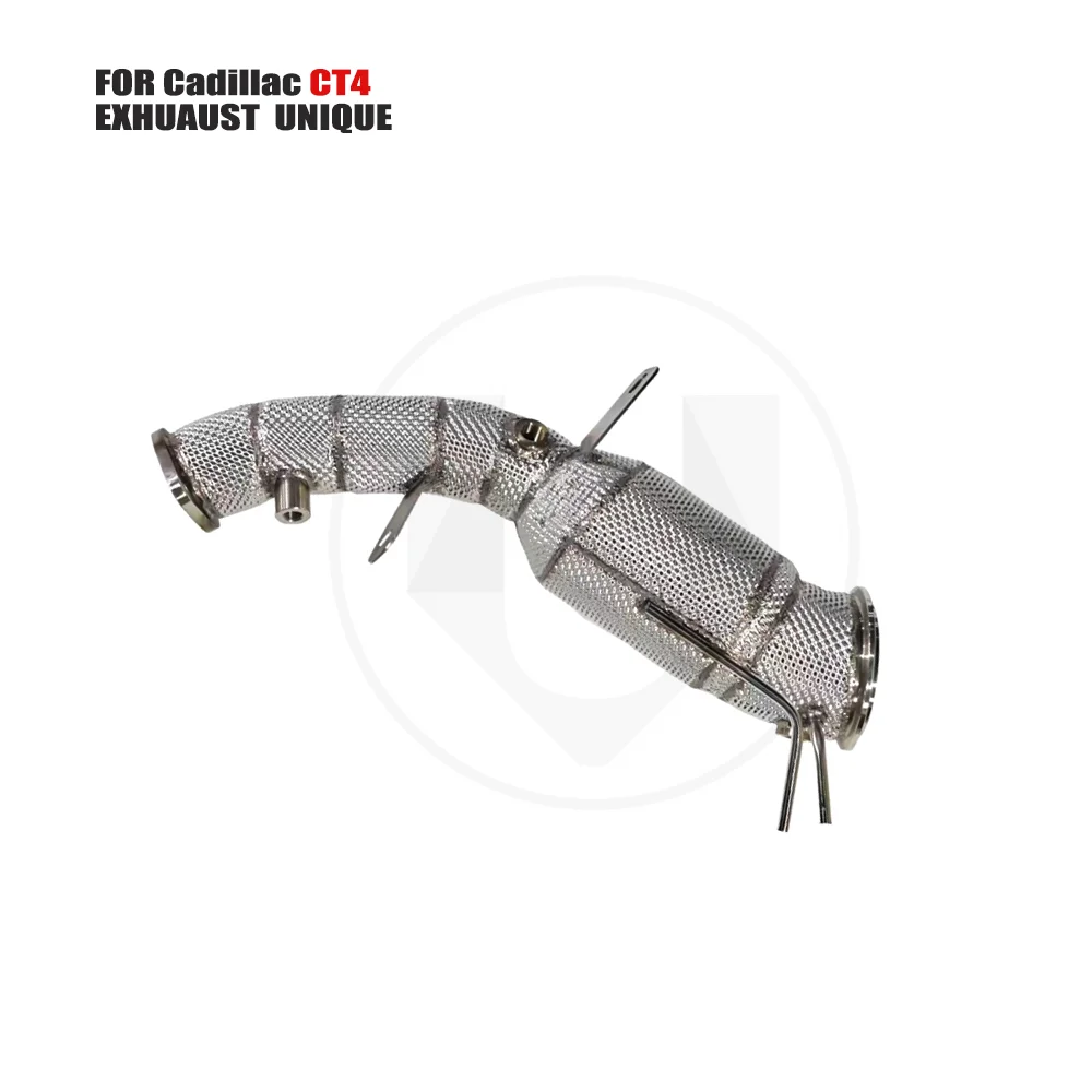 UNIQUE Exhaust Manifold Downpipe forCadillac CT4 2020 Car Accessories With Catalytic converter Header Without cat pipe
UNIQUE Exhaust Manifold Downpipe forCadillac CT4 2020 Car Accessories With Catalytic converter Header Without cat pipe