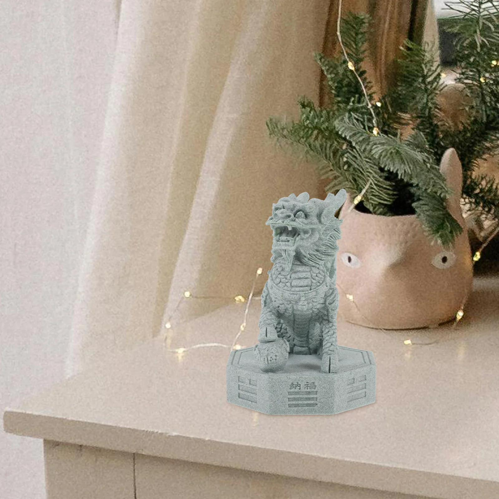Qingsha Stone Unicorn Garden Ornament Kylin Statue Animals Decoration Desktop Vintage Small Figure Model Sculpture
Qingsha Stone Unicorn Garden Ornament Kylin Statue Animals Decoration Desktop Vintage Small Figure Model Sculpture