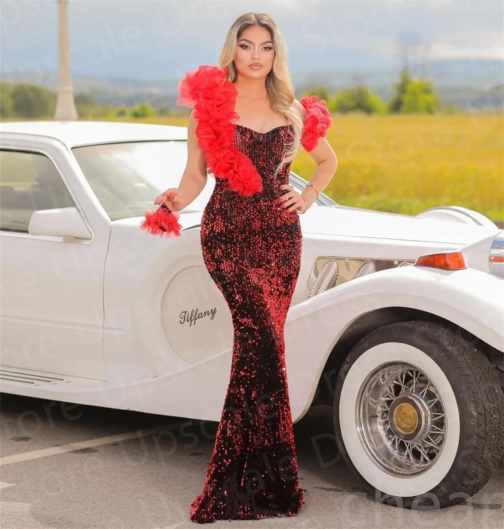 Exquisite & Fashion Mermaid Sexy Prom Dress Sequined Lace Evening Formal Party Plus Size Custom Vestidos Robes De Soirée 2024
Exquisite & Fashion Mermaid Sexy Prom Dress Sequined Lace Evening Formal Party Plus Size Custom Vestidos Robes De Soirée 2024