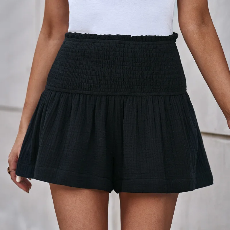 Shiying Summer New Solid Color High Waist 3/4 Shorts Women's Casual Versatile Hot Pants 731169
Shiying Summer New Solid Color High Waist 3/4 Shorts Women's Casual Versatile Hot Pants 731169