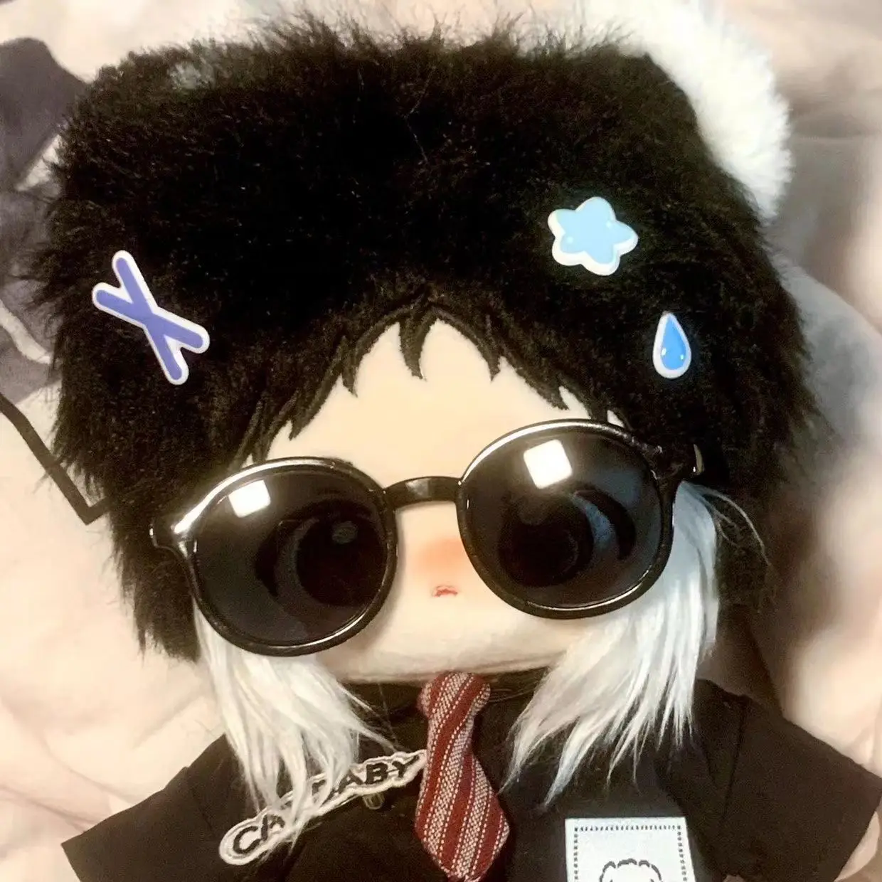 

Игрушка плюшевая для косплея, милая мультяшная собака райносукэ акатагава, коллекционная кукла-любитель тела, мягкие плюшевые игрушки, фигурки, подарок, 20 см