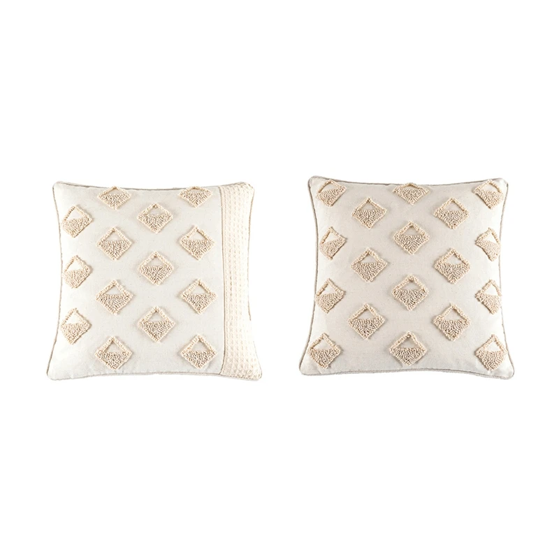 Soft Cotton Decorative Throw Pillow Cover Boho Tufted Cushion for Case European Pillow for Shell for Sofa Bedroom Square
Soft Cotton Decorative Throw Pillow Cover Boho Tufted Cushion for Case European Pillow for Shell for Sofa Bedroom Square