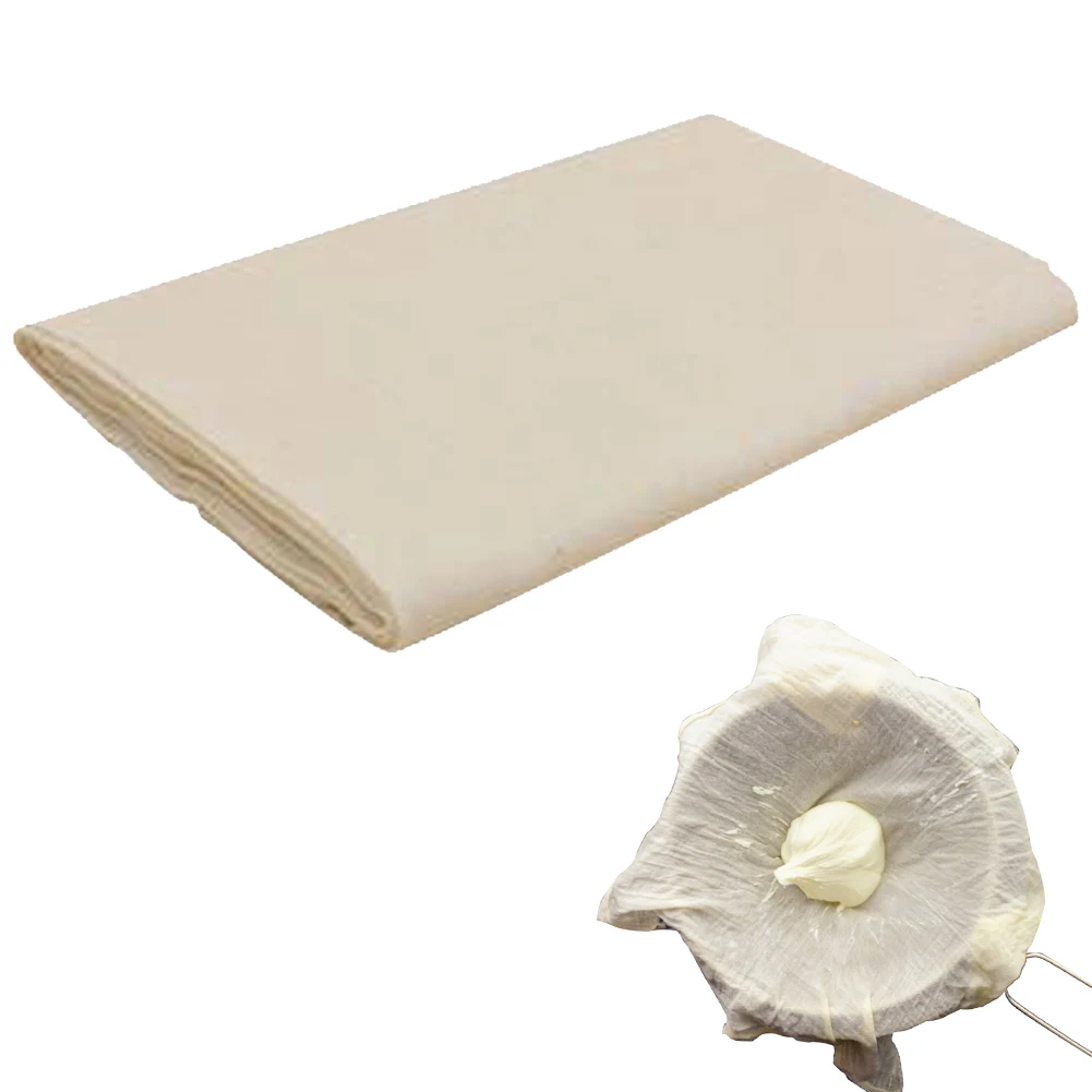 All natural Reusable Cheese Cloth Muslin Cloth for Filtering and Straining | Safe and Healthy for Homemade Food and Beverages
All natural Reusable Cheese Cloth Muslin Cloth for Filtering and Straining | Safe and Healthy for Homemade Food and Beverages