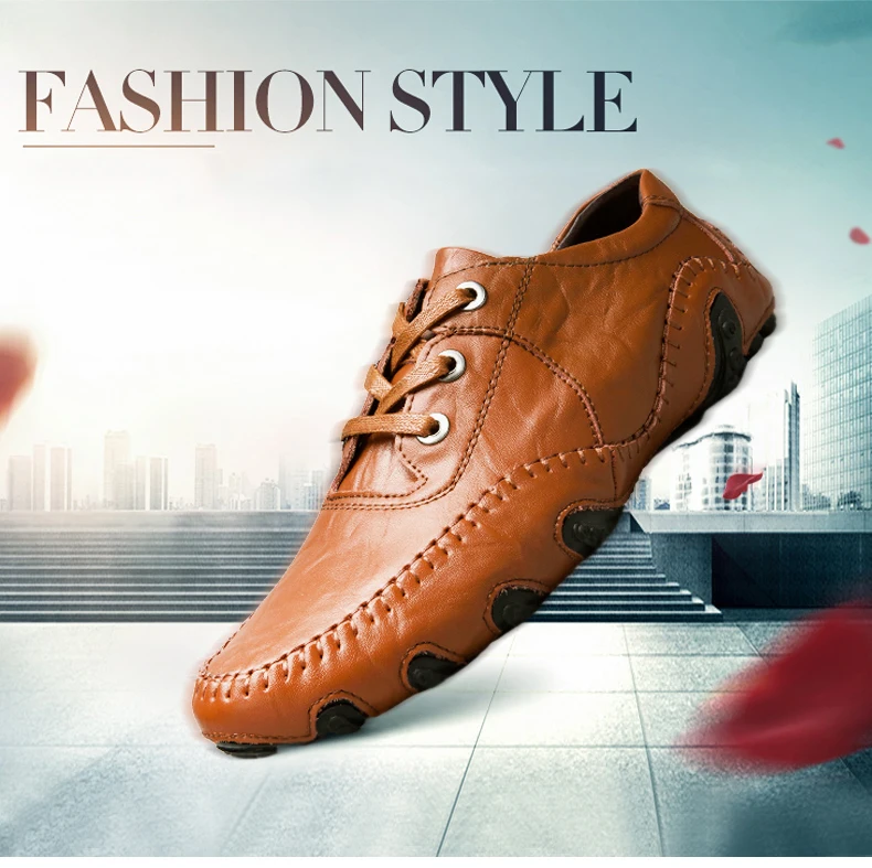 Men Leather Shoes 2023 Men Comfortable Loafers Shoes Men Lace-up Flats Driving Shoes Men Leather Sneakers Man Boat Shoes
Men Leather Shoes 2023 Men Comfortable Loafers Shoes Men Lace-up Flats Driving Shoes Men Leather Sneakers Man Boat Shoes