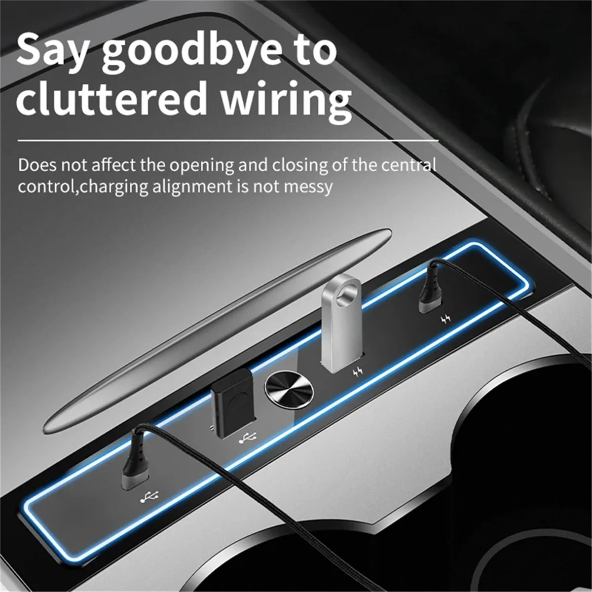Docking Station for Tesla Model 3 Model Y 2020-2023 Quick Charger Intelligent USB Shunt Hub Charging Data Accessories
Docking Station for Tesla Model 3 Model Y 2020-2023 Quick Charger Intelligent USB Shunt Hub Charging Data Accessories