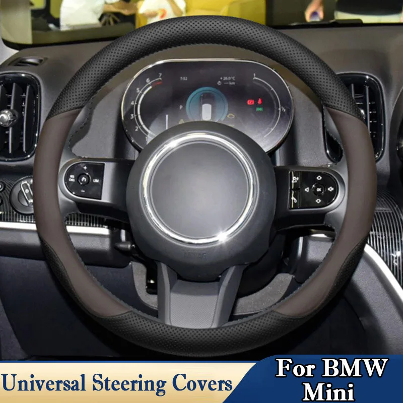 Car Steering Wheel Cover For BMW Mini Clubman Countryman Cooper Coupe Aceman Artificial Leather Anti Slip Handle Accessories
Car Steering Wheel Cover For BMW Mini Clubman Countryman Cooper Coupe Aceman Artificial Leather Anti Slip Handle Accessories