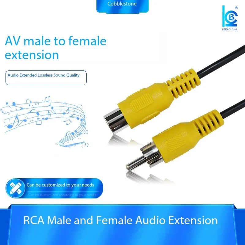 RCA Male to female car audio cable Audio and Video Lotus head cable AV/rca plum head extension cable set-top box cable
RCA Male to female car audio cable Audio and Video Lotus head cable AV/rca plum head extension cable set-top box cable