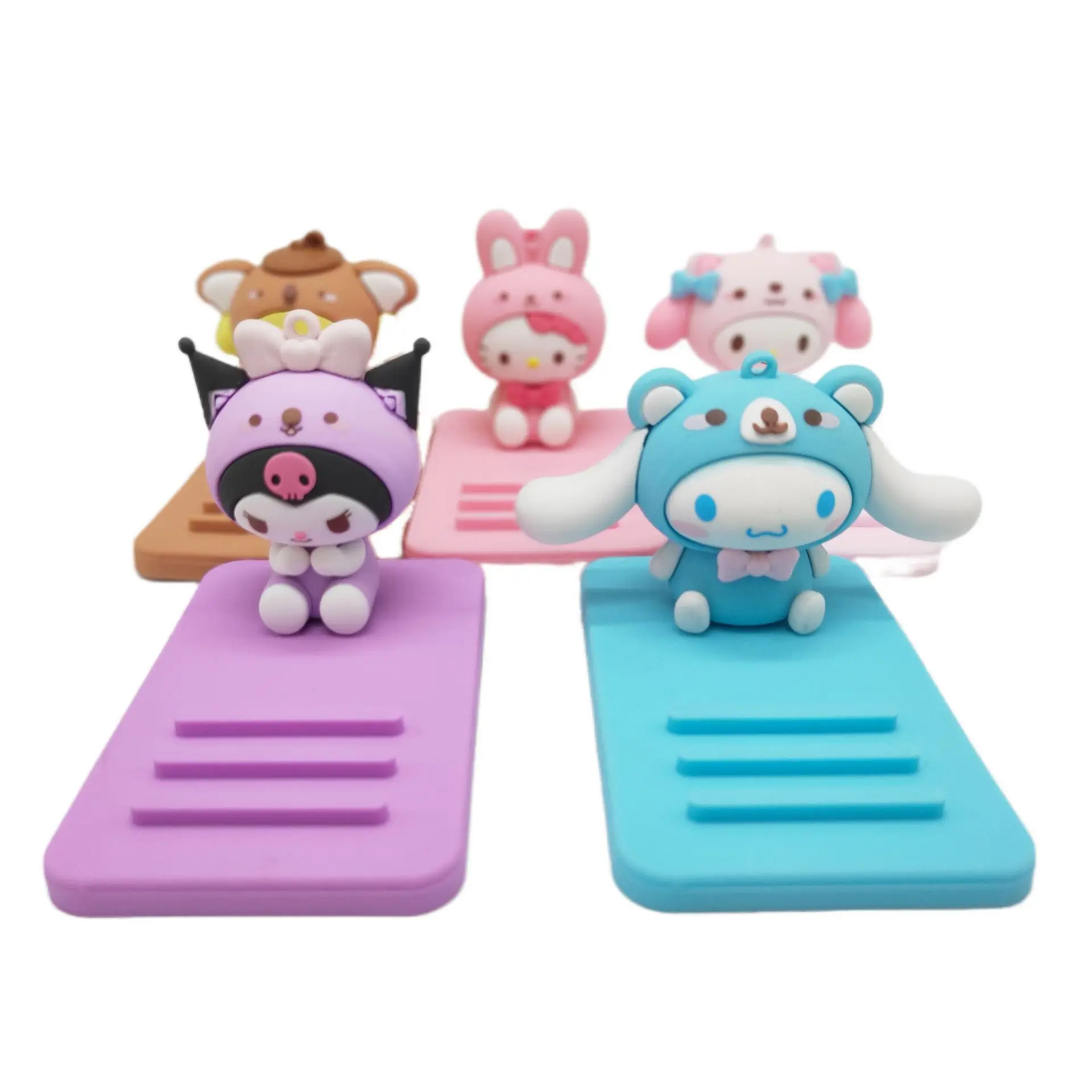 MINISO Cartoon Kuromi Mobile phone holder Cute My Melody Doll desktop Decoration Bedside Cinnamoroll lazy Artifact Kawaii Gifts
MINISO Cartoon Kuromi Mobile phone holder Cute My Melody Doll desktop Decoration Bedside Cinnamoroll lazy Artifact Kawaii Gifts