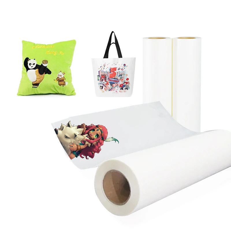 Wholesale 30cm 60cm 75u Thickness Single-sided Transparent Roll DTF Heat Transfer PET Film for Clothing DTF Printing
Wholesale 30cm 60cm 75u Thickness Single-sided Transparent Roll DTF Heat Transfer PET Film for Clothing DTF Printing