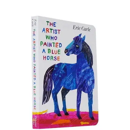 MiluMilu Original Children Books The Artist Who Painted A Blue Horse Board Book English Picture
MiluMilu Original Children Books The Artist Who Painted A Blue Horse Board Book English Picture